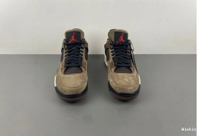 Jordan Scott AJ4-882335 x 4 Air Travis Retro Brown 1001